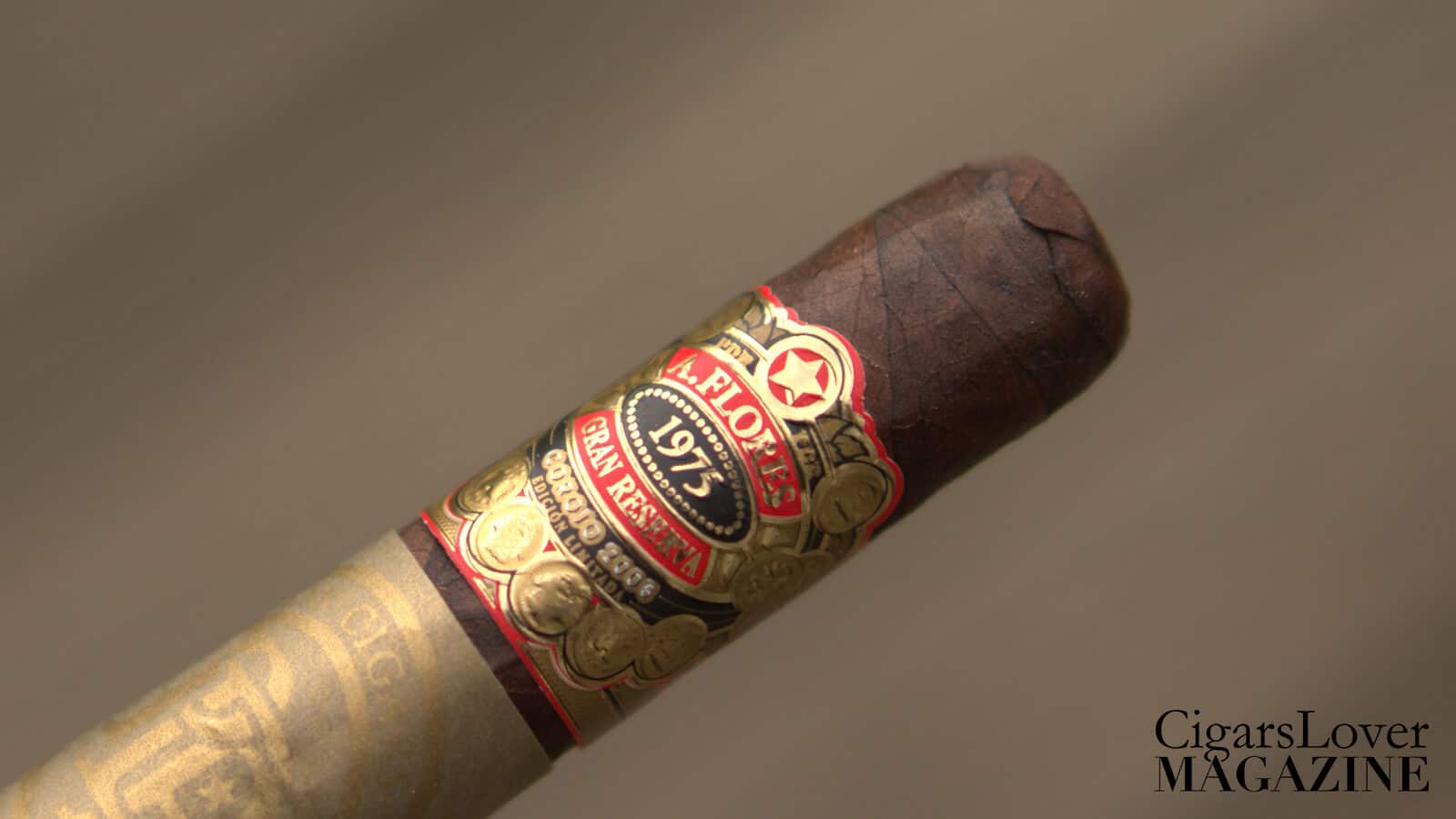 A. Flores Gran Reserva Corojo 2006 Half Corona