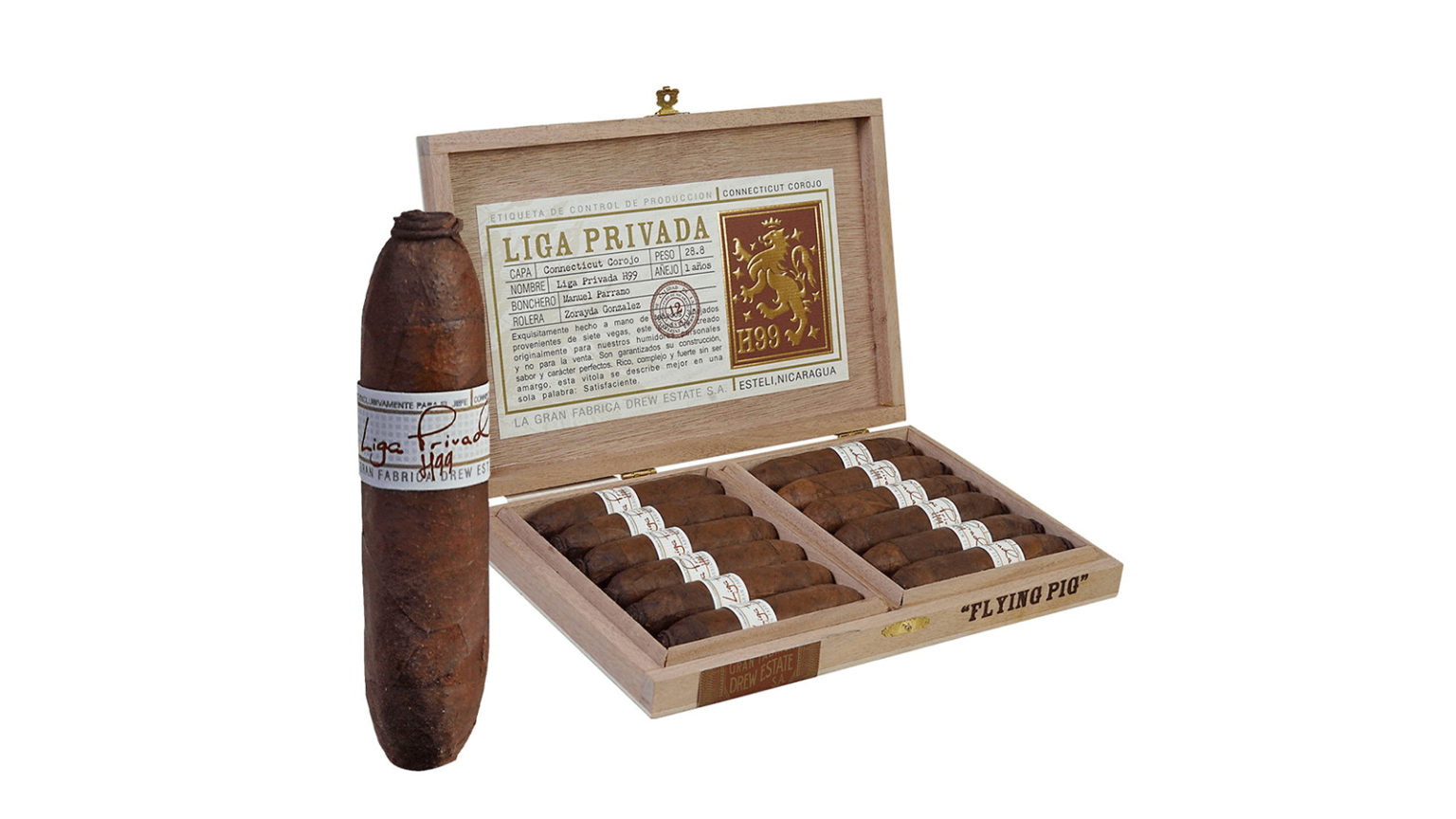 Drew Estate Introduces Liga Privada H99 Flying Pigs as Barn Smoker VIP ...